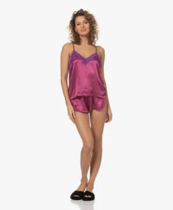 Love Stories Mae Zijden Shorts Met Volants - Berry -Mode Kleding 230405 c5a98741 b0c8 49bf b5d6 96c891591e98