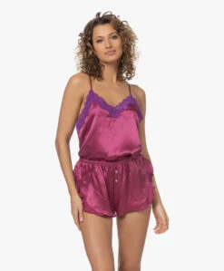 Love Stories Millie Zijden Camisole Met Kant - Berry -Mode Kleding 230405 dd4ac7dc ccdc 40c1 96e9 7a76d0431744