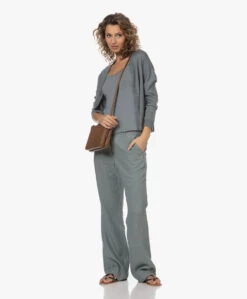 K. Jacques St. Tropez Larissa Leren Sandalen Met Studs - Marine -Mode Kleding 230405 deef5b44 d74e 46f5 ad7e f1172d8bfc62