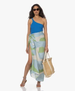 Viveh Bauxite Viscose Print Sjaal/Omslagdoek - Blauw/Groen 24 Viveh Bauxite Viscose Print Sjaal/Omslagdoek - Blauw/Groen -Mode Kleding 230407 11da754f 06af 4b91 91e6 9065c3f662d7