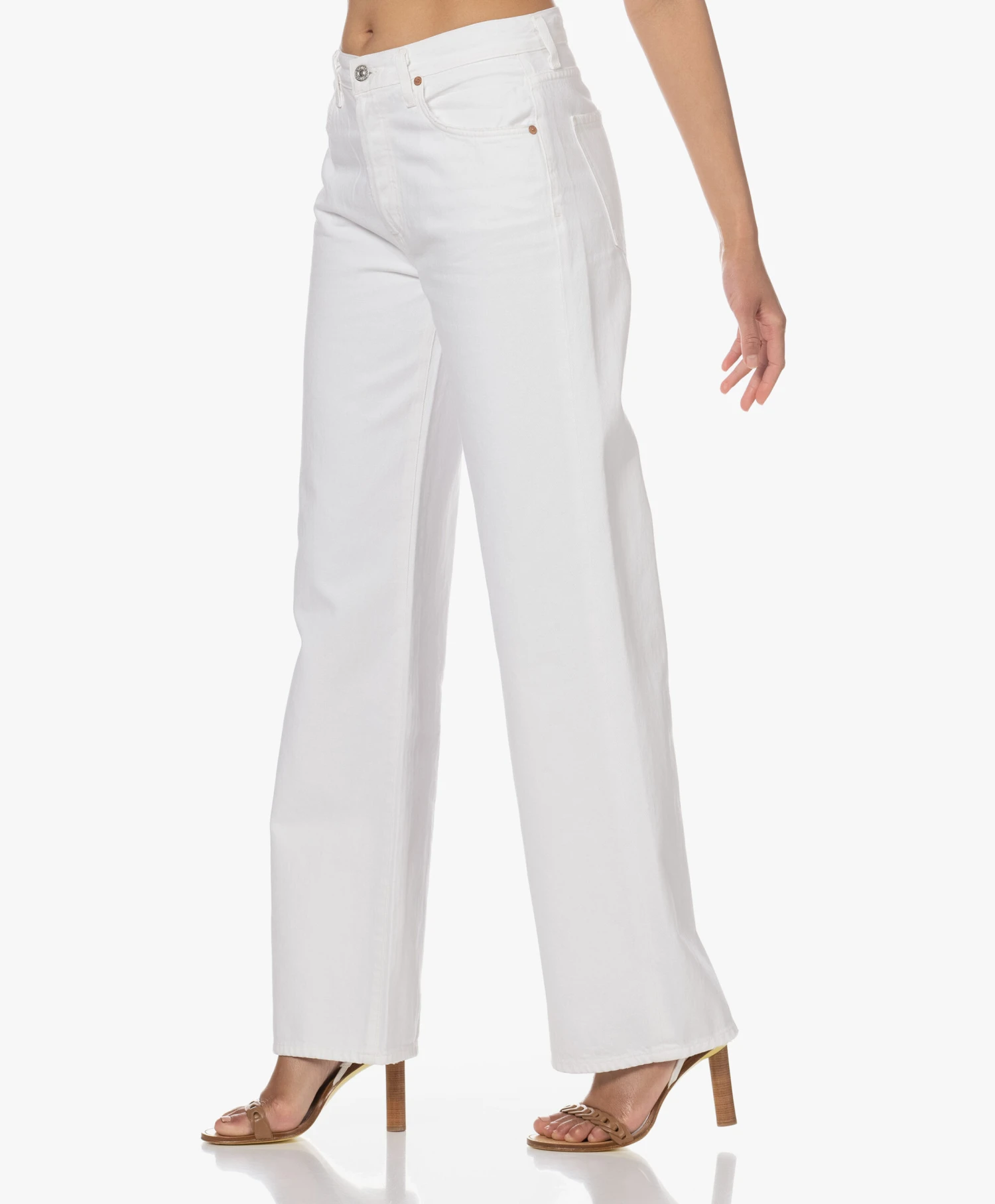 Citizens Of Humanity Annina Straight Leg Jeans - Seashell 10 Citizens Of Humanity Annina Straight Leg Jeans - Seashell - Afbeelding 10