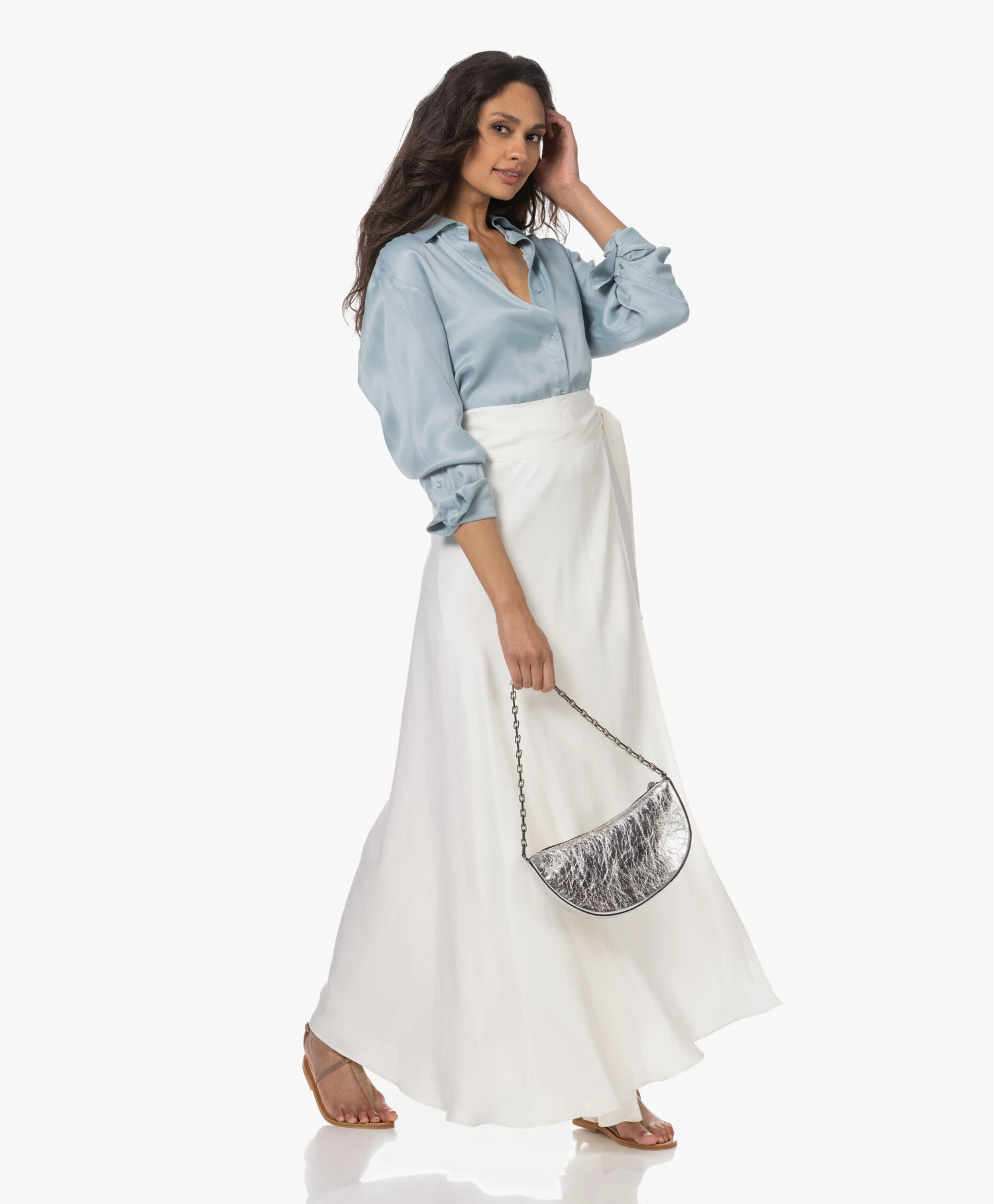 K. Jacques St. Tropez Buffon Leren Metallic Sandalen - Disco Bronze 6 K. Jacques St. Tropez Buffon Leren Metallic Sandalen - Disco Bronze - Afbeelding 6