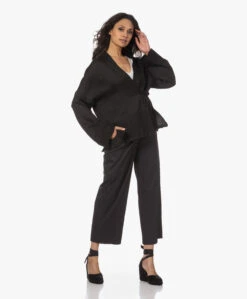 Castañer Carina 10Cm Canvas Sleehak Espadrilles - Zwart -Mode Kleding 230417 543a1d3b f041 4425 977d a79ae741bf5b