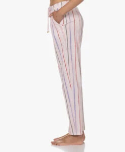 Hanro Sleep & Lounge Jersey Print Broek - Painted Stripe -Mode Kleding 230417 5c840948 11ce 46e7 9803 6871b28b4da9