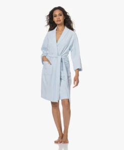 Hanro Terry Jersey Badstof Badjas - Misty Blue -Mode Kleding 230417 d1a4ee88 3b49 4a2e bfe5 52572dccb030 1