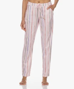 Hanro Sleep & Lounge Jersey Print Broek - Painted Stripe