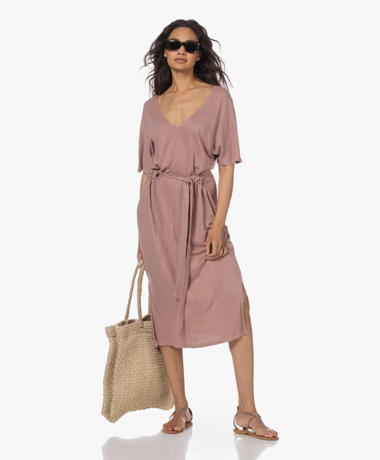 K. Jacques St. Tropez Buffon Leren Metallic Sandalen - Disco Bronze 2 K. Jacques St. Tropez Buffon Leren Metallic Sandalen - Disco Bronze - Afbeelding 2