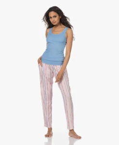 Hanro Sleep & Lounge Jersey Print Broek - Painted Stripe -Mode Kleding 230417 f612885a 3a2f 4daf 8d20 4d9c29f355c7