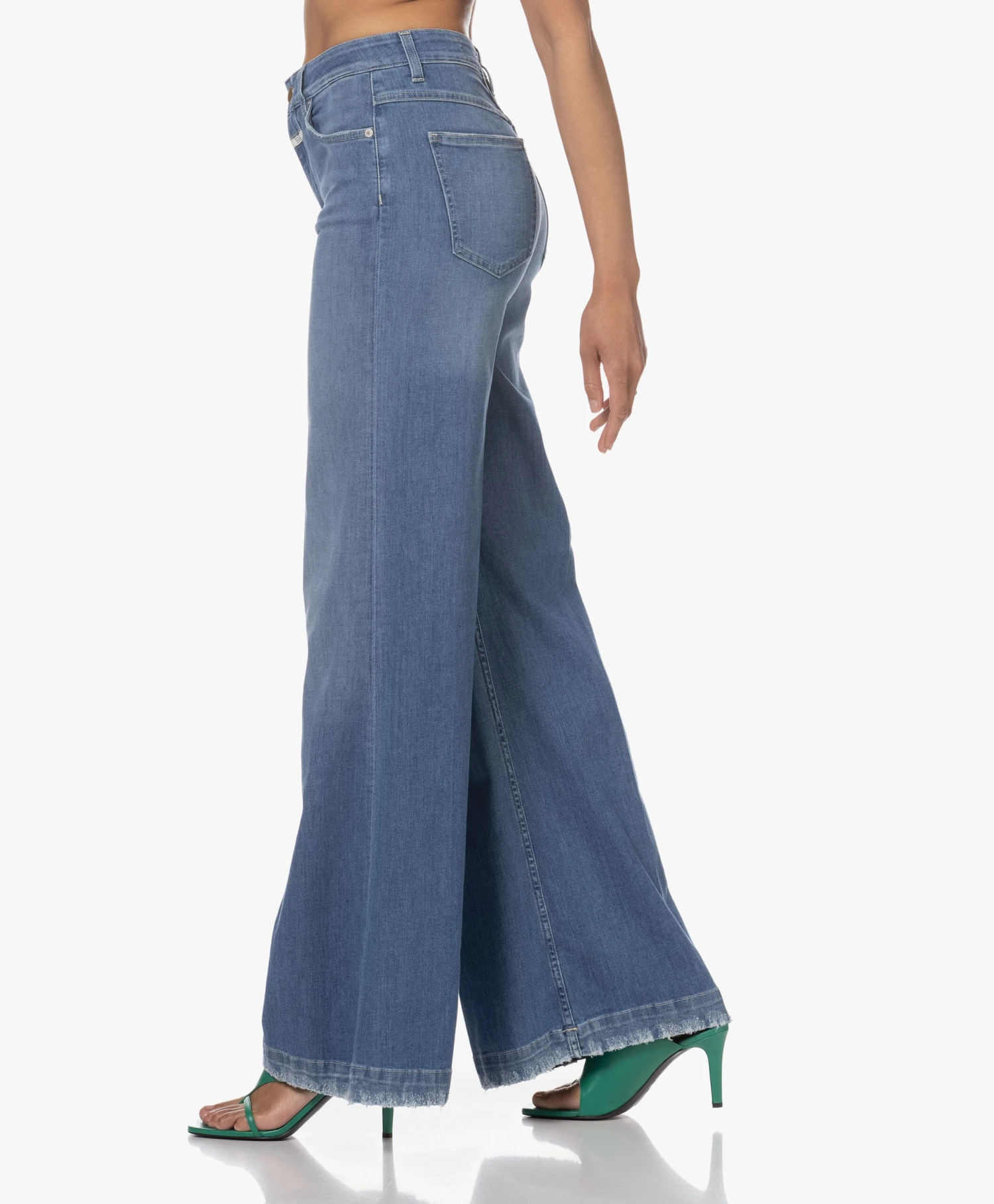 Closed Glow-Up Flared Stretch Jeans - Middenblauw 7 Closed Glow-Up Flared Stretch Jeans - Middenblauw - Afbeelding 7