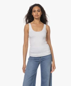 Majestic Filatures Abby Superwashed Tanktop - Wit -Mode Kleding 230418 18233702 9d8d 41ff b2cb 92284ef20971