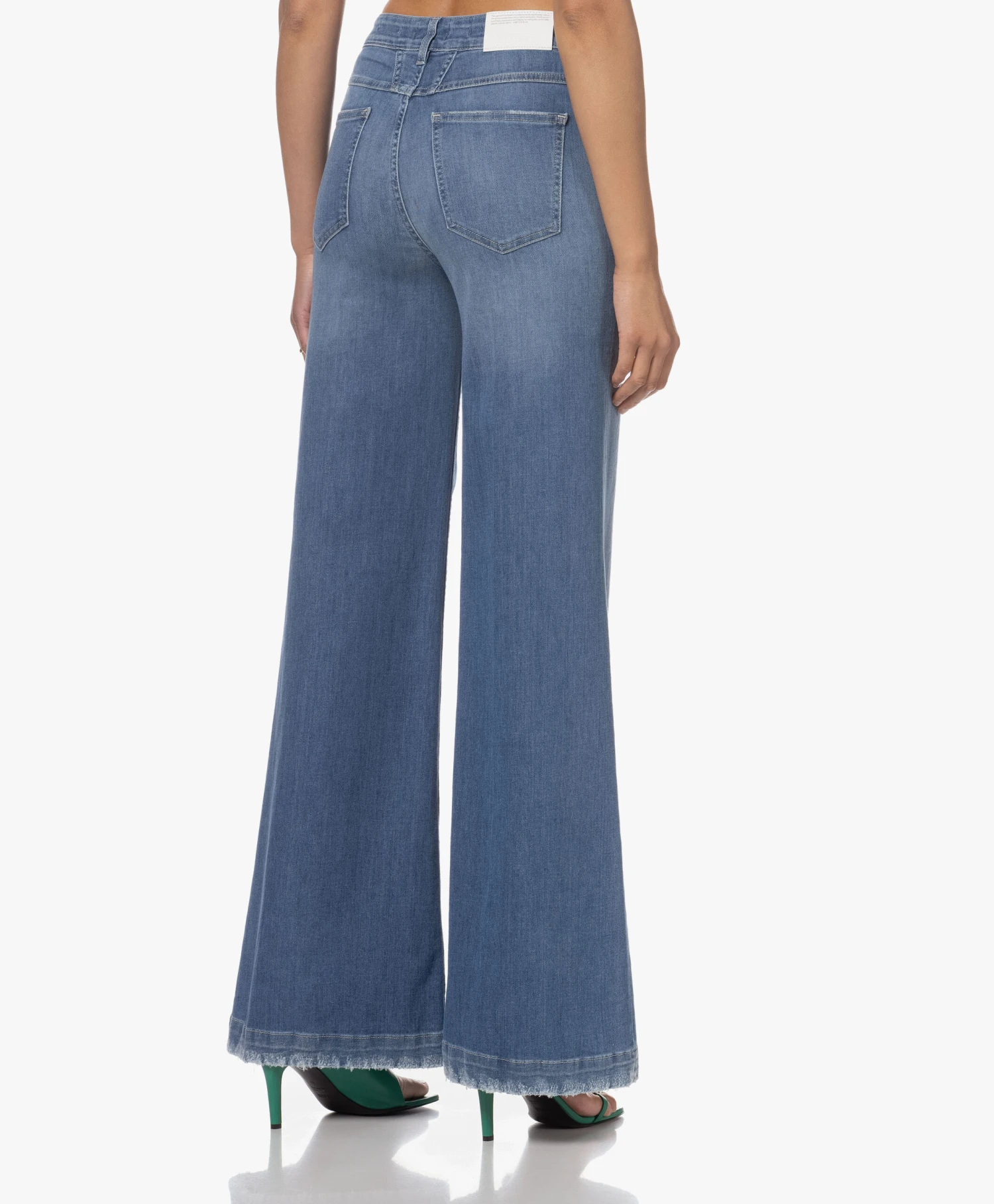 Closed Glow-Up Flared Stretch Jeans - Middenblauw 4 Closed Glow-Up Flared Stretch Jeans - Middenblauw - Afbeelding 4