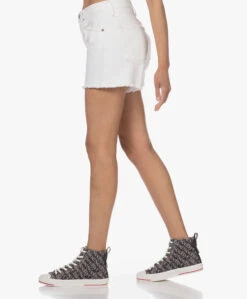 Agolde Parker Denim Short - Wit -Mode Kleding 230418 307485d7 c9b2 41b2 8fe6 2b636d9b2662