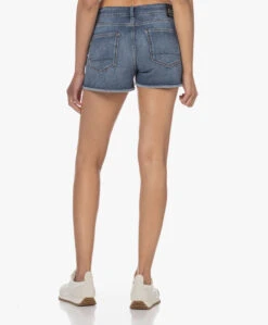 Denham Monroe Ripped Denim Short - Mid Blue -Mode Kleding 230418 5edca16d 3eed 4ed4 a937 f2a431e81a0f