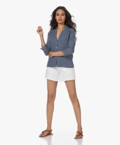 Agolde Parker Denim Short - Wit -Mode Kleding 230418 90b9db46 fe5b 4eee 8ef7 49e9346562af