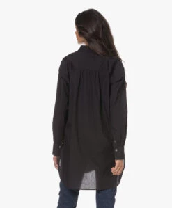 Gai+Lisva Rosa Bio Poplin Overhemd - Zwart -Mode Kleding 230418 95f8ca44 e0c3 4b4f 83eb 68e731902e5b