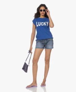 Denham Monroe Ripped Denim Short - Mid Blue -Mode Kleding 230418 d8c62c06 ae9e 4202 8057 fcf2a677c0b6