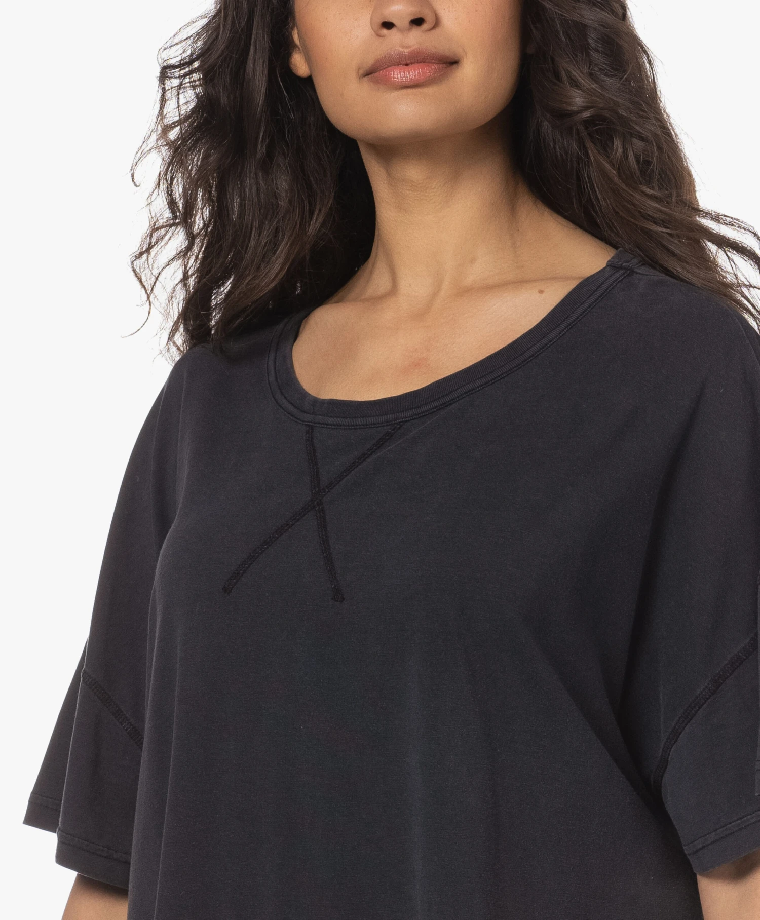 American Vintage Tukybay Lyocellmix T-Shirt Jurk - Vintage Carbon 7 American Vintage Tukybay Lyocellmix T-Shirt Jurk - Vintage Carbon - Afbeelding 7