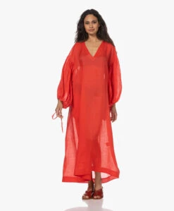 Su Paris Serena Ramie Maxi Jurk - Poppy 17 Su Paris Serena Ramie Maxi Jurk - Poppy -Mode Kleding 230424 47a4b182 eaf6 49f0 9093 bbc366b18514