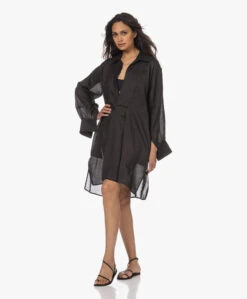 Su Paris Popi Ramie Jurk - Zwart 17 Su Paris Popi Ramie Jurk - Zwart -Mode Kleding 230425 474af21d 7915 48a6 b945 4341cc86e54f