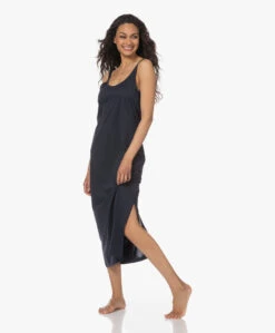 Hanro Katoen-Modal Jersey Nachthemd - Midnight -Mode Kleding 230501 89cc5fff 22df 4d39 80e6 f1ef3afd0a38