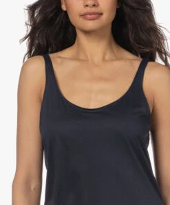 Hanro Katoen-Modal Jersey Nachthemd - Midnight -Mode Kleding 230501 e2fd05d6 f681 47c1 aa46 e7770d246071