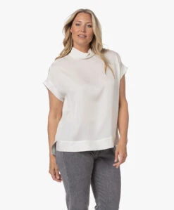 By Malene Birger Candillon Zijden Blousetop - Soft White -Mode Kleding 230502 cf0d62d3 a2be 4ddc 803a 2c7d4c80a576