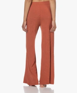 Calvin Klein Modal Rib Jersey Loose-Fit Broek - Copper -Mode Kleding 230504 072a739f d063 4a5f b21e a3588d245ab5