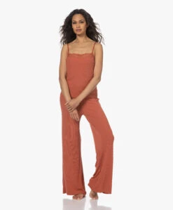 Calvin Klein Modal Rib Jersey Loose-Fit Broek - Copper -Mode Kleding 230504 380e7e4b 5cc3 49ed bccf 2cdaaf98d7ed