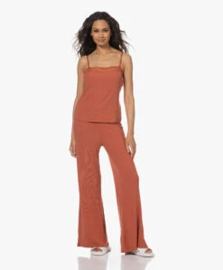 Calvin Klein Modal Rib Jersey Loose-Fit Broek - Copper -Mode Kleding 230504 4e4dcb5d c729 4d9c 9a65 8ced03252708
