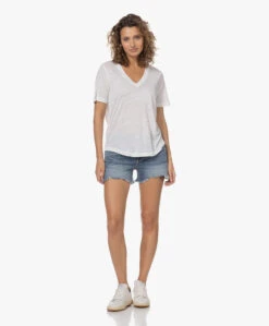 Rag & Bone Dre Low-Rise Denim Short - Blue River -Mode Kleding 230508 49b63fdb 79b0 4983 9fcb f26263e54e6e