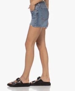 Rag & Bone Dre Low-Rise Denim Short - Blue River -Mode Kleding 230508 5d33b82b b93c 42a3 a601 0bcd2d7f8f5f