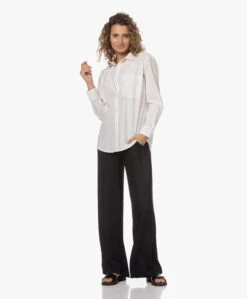 Rails Arlo Tencelmix Poplin Overhemdblouse - Wit -Mode Kleding 230508 5e10ead3 dfcb 4bbc b7f4 6f538692e3a6