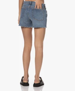 Rag & Bone Dre Low-Rise Denim Short - Blue River -Mode Kleding 230508 83290ca0 680b 49de 886e 17be117a11e2