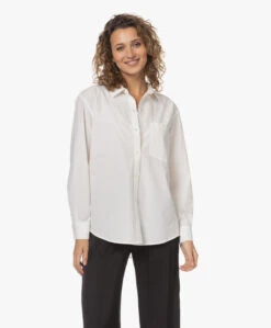 Rails Arlo Tencelmix Poplin Overhemdblouse - Wit -Mode Kleding 230508 bff032eb 2a6d 488e b42c be4bb8ddff32