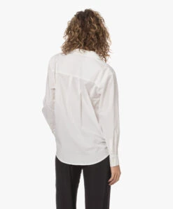 Rails Arlo Tencelmix Poplin Overhemdblouse - Wit -Mode Kleding 230508 d8d95dcc 4b0d 4831 be4c d1531da7f5ae