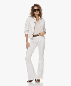 Denham Jane High-Rise Flared Jeans - Wit -Mode Kleding 230510 0170fdde eeff 4729 9c1a 60143314109b
