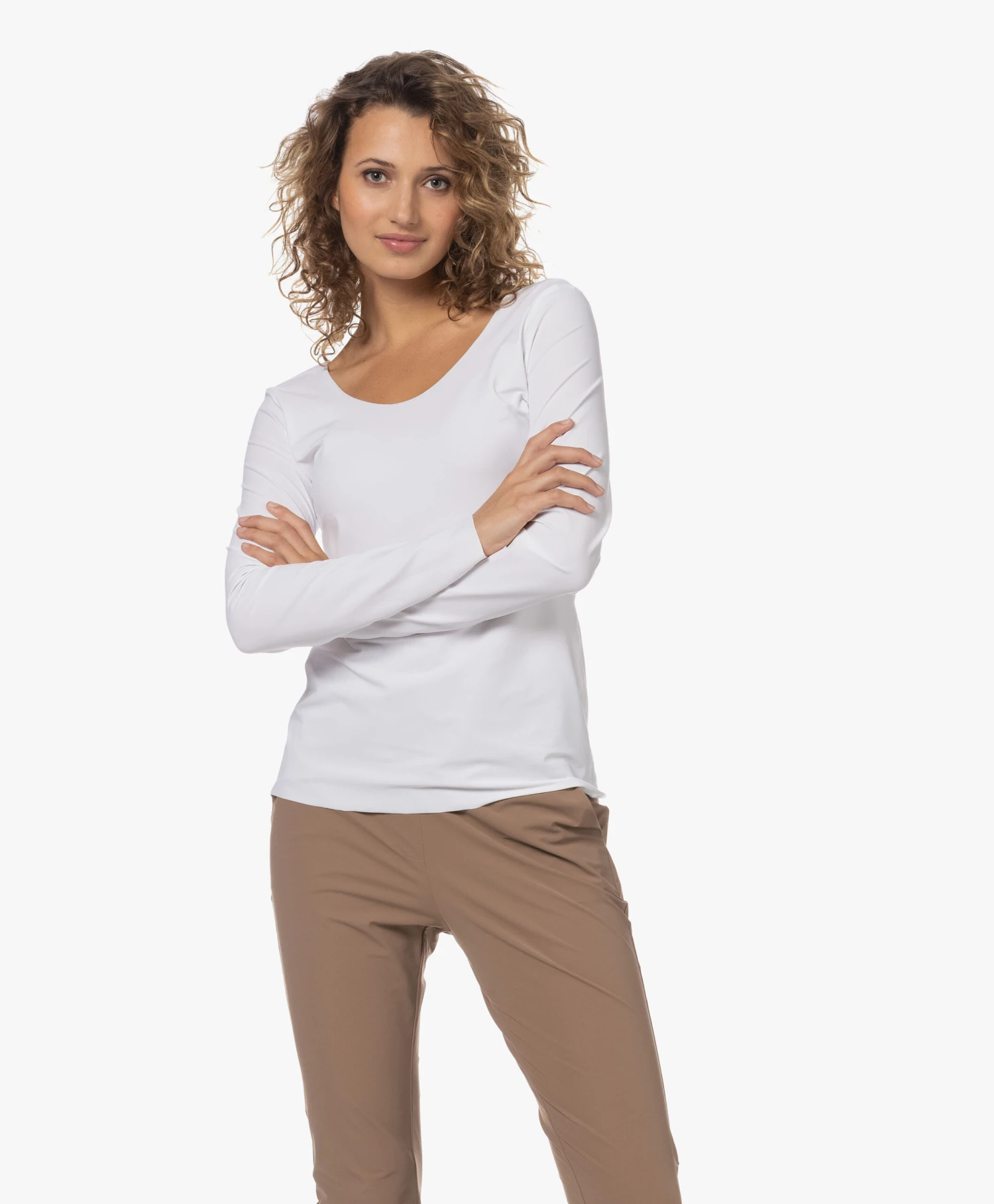 Japantky Tiyo Reversible Jersey Longsleeve - Wit 8 Japantky Tiyo Reversible Jersey Longsleeve - Wit - Afbeelding 8