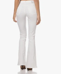 Denham Jane High-Rise Flared Jeans - Wit -Mode Kleding 230510 9c7265a4 1a59 42ac a0ac f18e31bba557