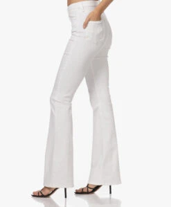 Denham Jane High-Rise Flared Jeans - Wit -Mode Kleding 230510 ec0dedf7 4e61 4a79 be6e f4825b6136af