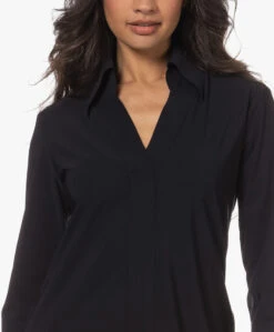 Lasalle Travel Jersey Knielange Tuniekjurk - Zwart -Mode Kleding 230516 2bd2e7f3 3021 4fa2 96ee 0e20fa9afd77