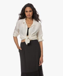 Pomandère Zijden Blouse - Elderberry -Mode Kleding 230516 3036a413 e744 4f5f b785 285c388d16dd