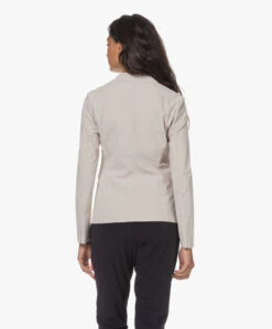 Lasalle Italiaanse Tech Jersey Blazer - Natural -Mode Kleding 230516 5af87def 84e3 4366 bf67 2ba2a292ddfc