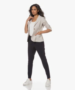 Lasalle Italiaanse Tech Jersey Blazer - Natural -Mode Kleding 230516 980e8ae5 4547 4e08 abbc 710925718322