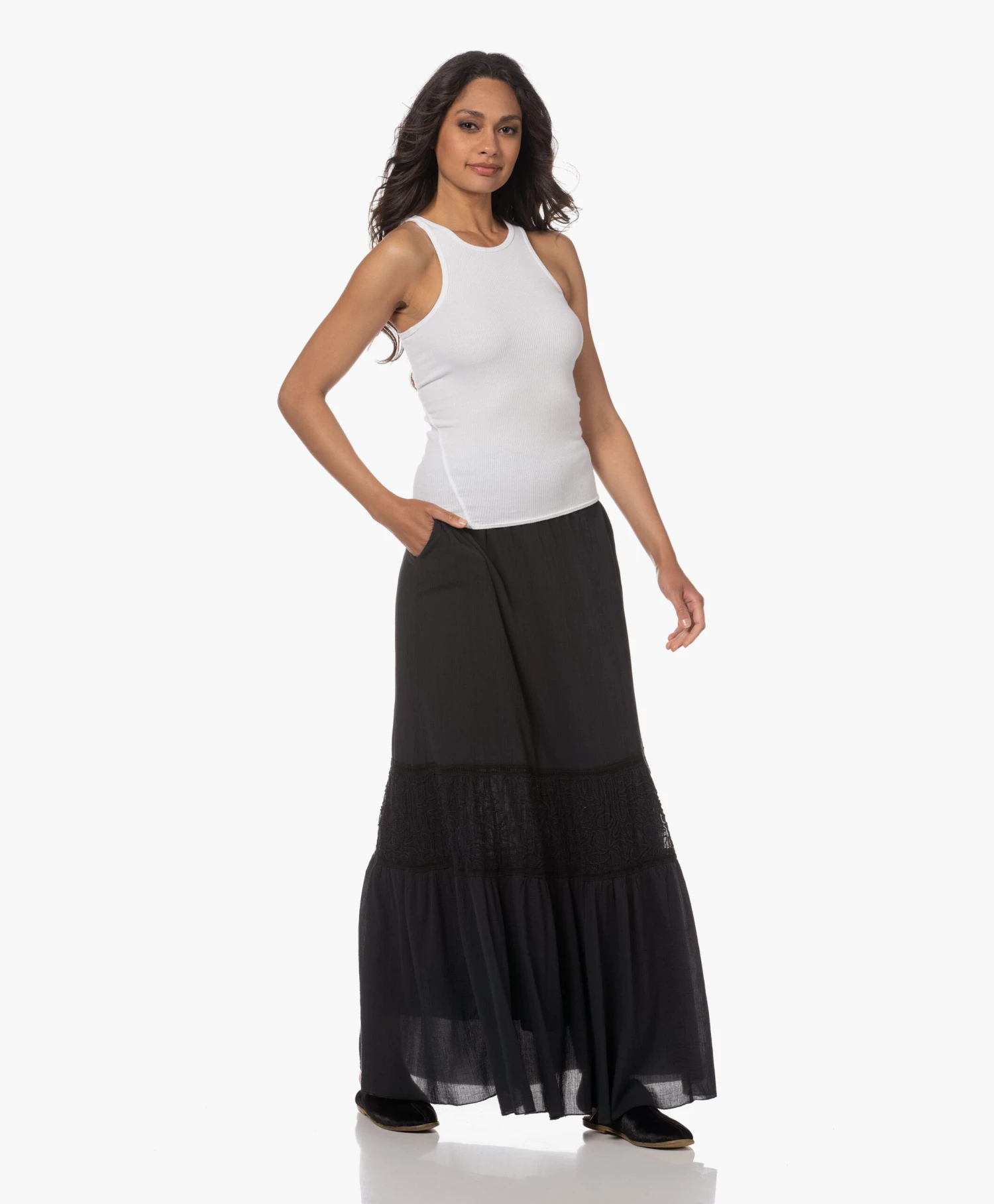 Surée Hairy Leren Mules - Zwart 10 Surée Hairy Leren Mules - Zwart - Afbeelding 10