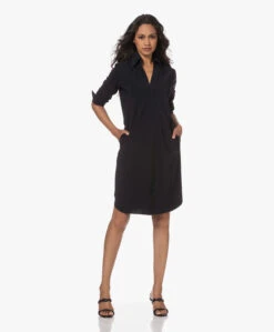 Lasalle Travel Jersey Knielange Tuniekjurk - Zwart -Mode Kleding 230516 c19f8cb4 2590 484b 9682 85f1a0805868