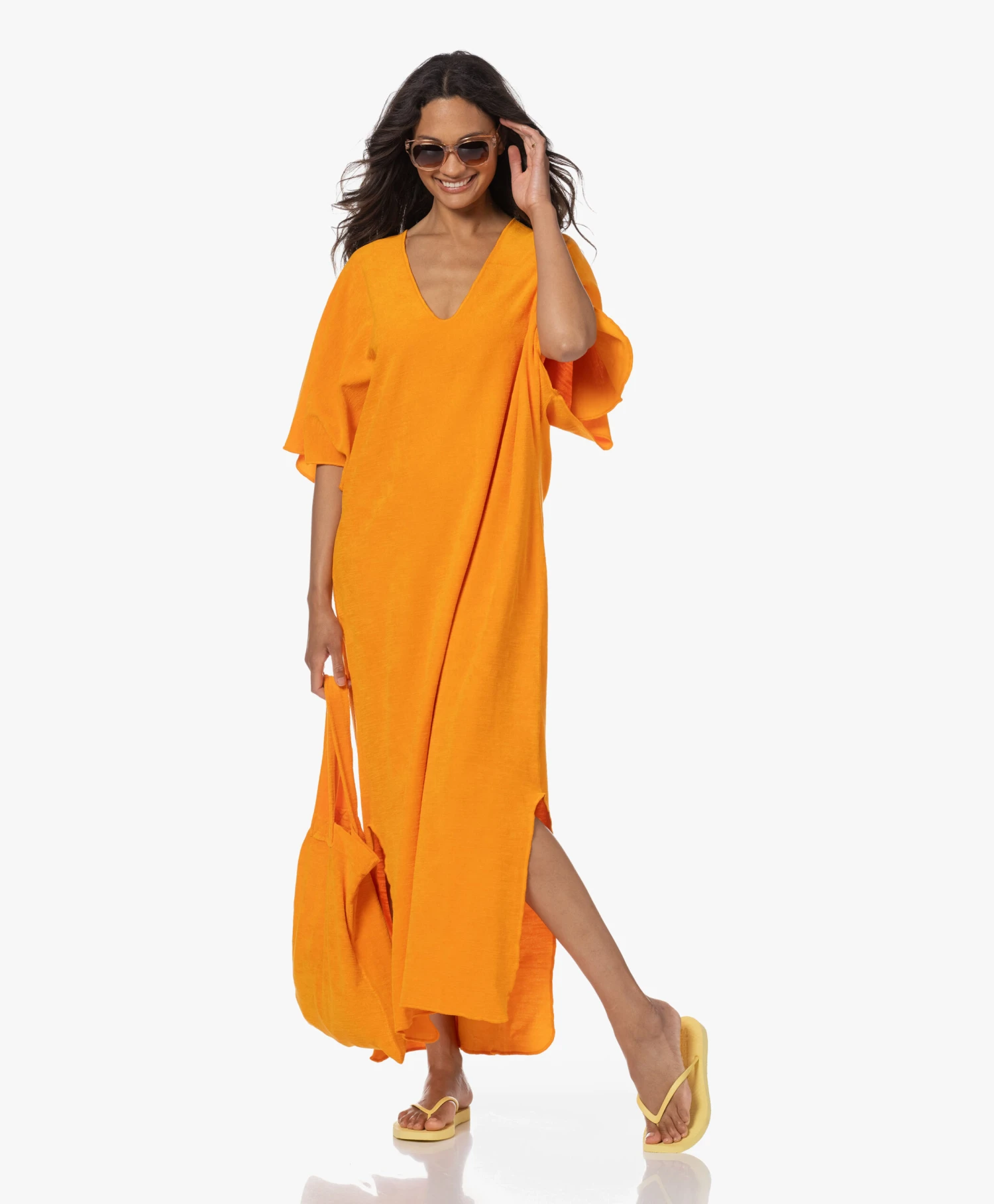 Sleepers Tapered Teenslippers Van Natuurlijk Rubber - Mellow Yellow 7 Sleepers Tapered Teenslippers Van Natuurlijk Rubber - Mellow Yellow - Afbeelding 7