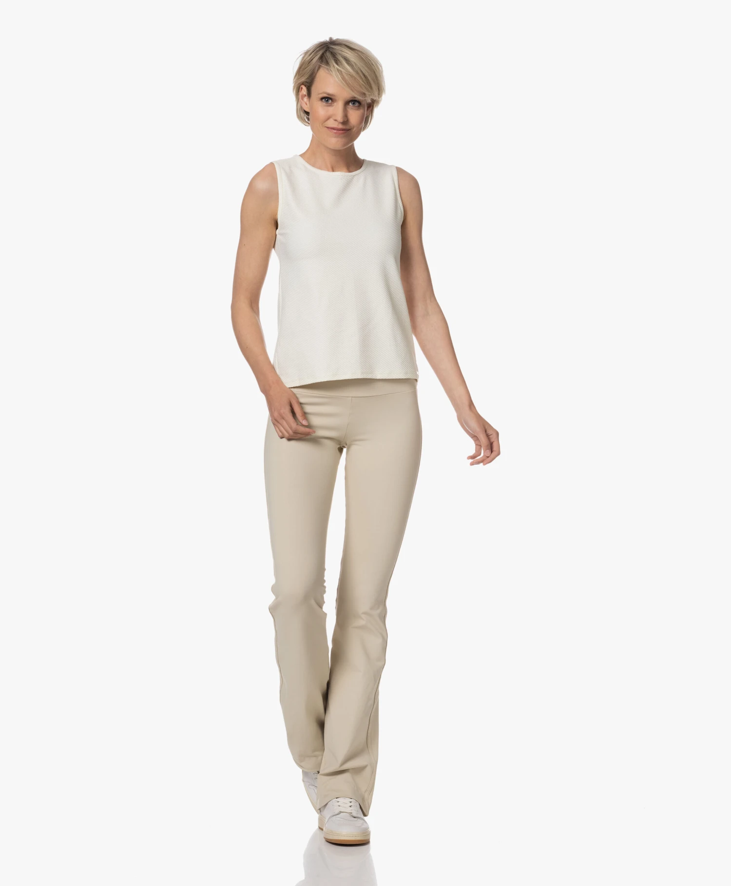 Deblon Sports Celine Flared Legging - Latte 12 Deblon Sports Celine Flared Legging - Latte - Afbeelding 12