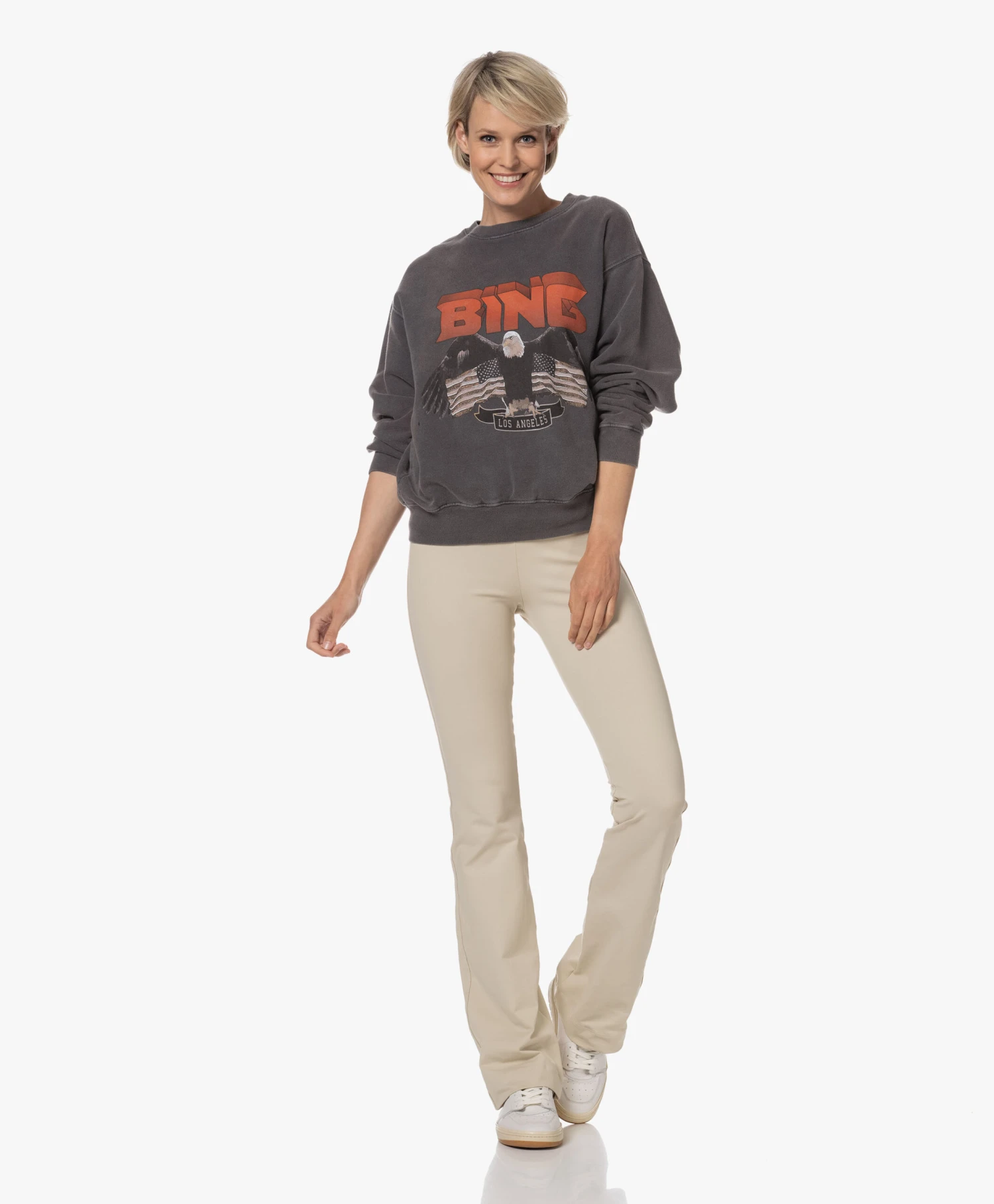 Deblon Sports Celine Flared Legging - Latte 8 Deblon Sports Celine Flared Legging - Latte - Afbeelding 8