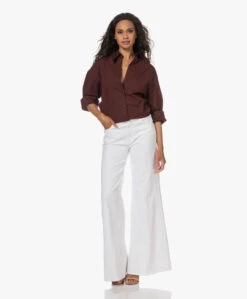 Róhe Poplin Overhemd Met Dubbele Manchetten - Mulberry -Mode Kleding 230524 05196f30 1f04 4180 9e1c 6ba2f552476a