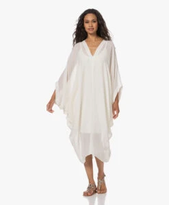 Su Paris Bahia Katoenen Kaftan Met Streepstructuur - Off-White 18 Su Paris Bahia Katoenen Kaftan Met Streepstructuur - Off-White -Mode Kleding 230524 990235b2 0542 41e1 96cb d85d4822c08b